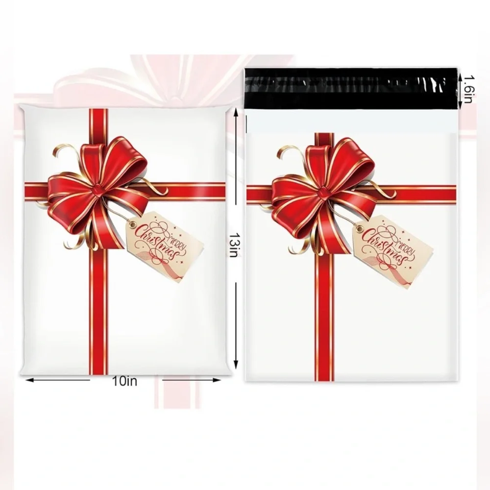 40 10x13 Poly Mailers & 1,000 Stickers